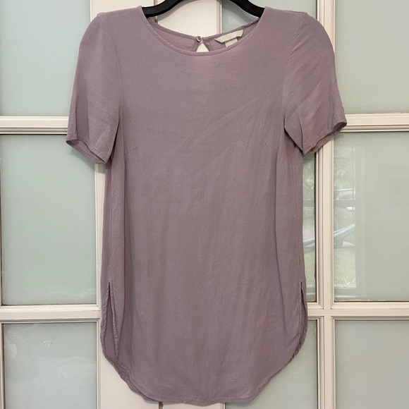 🌸3 for $15🌸 H&M Lavender Top - Picture 2 of 7